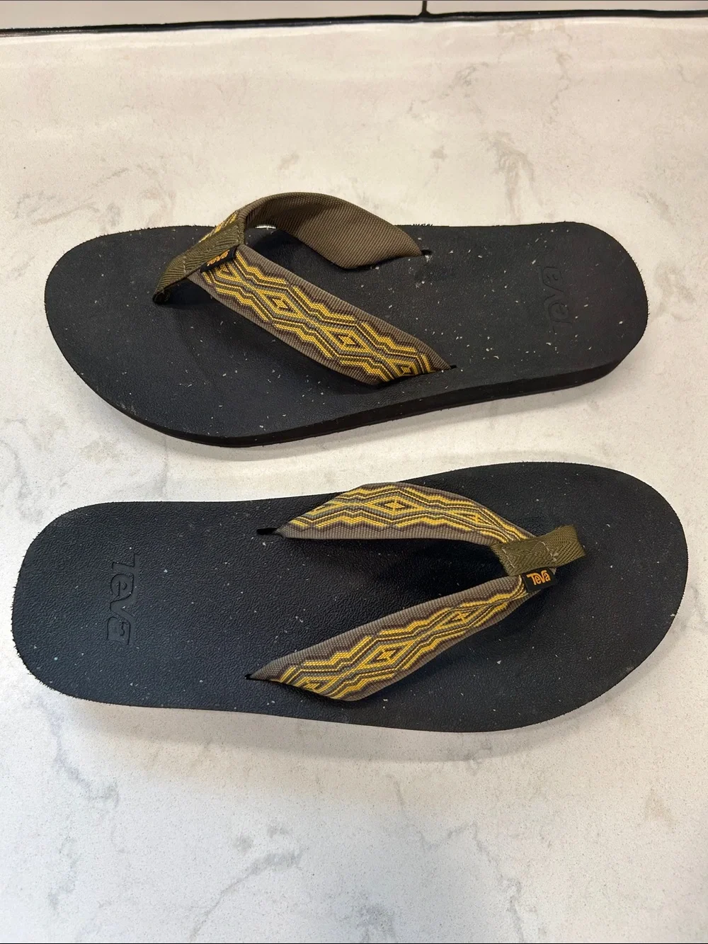Teva Men's Reflip Flip Flop - Quincy Dark Olive Size 11 NEW